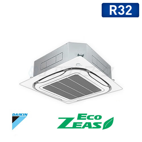 Eco ZEAS 天井カセット4方向 S-ラウンドフロー(標準) 4馬力 R32