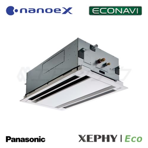 パナソニック　XEPHY Eco (エコナビ) (ナノイーX) 2方向天井カセット形 4馬力 R32