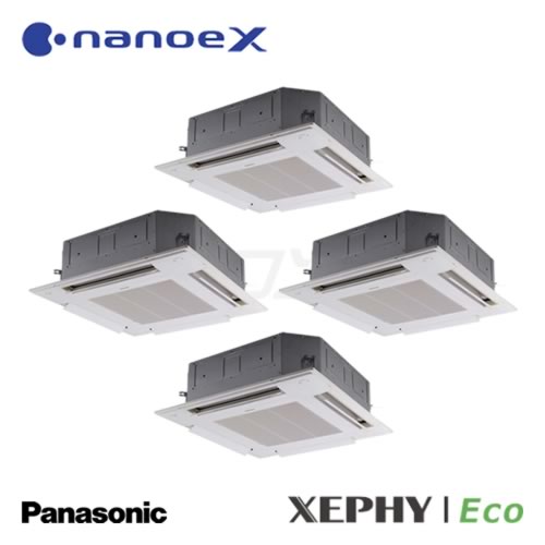 パナソニック　XEPHY Eco (標準) (ナノイーX) 4方向天井カセット形 ダブルツイン 8馬力 R32