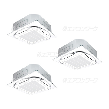 FIVE STAR ZEAS 天井カセット4方向 S-ラウンドフロー センシングタイプ 8馬力 トリプル 三相200V (分岐管別売)