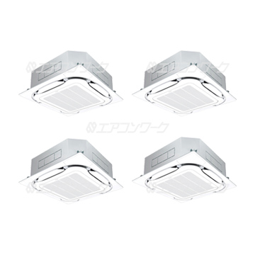 FIVE STAR ZEAS 天井カセット4方向 S-ラウンドフロー センシングタイプ 8馬力 ダブルツイン 三相200V (分岐管別売)