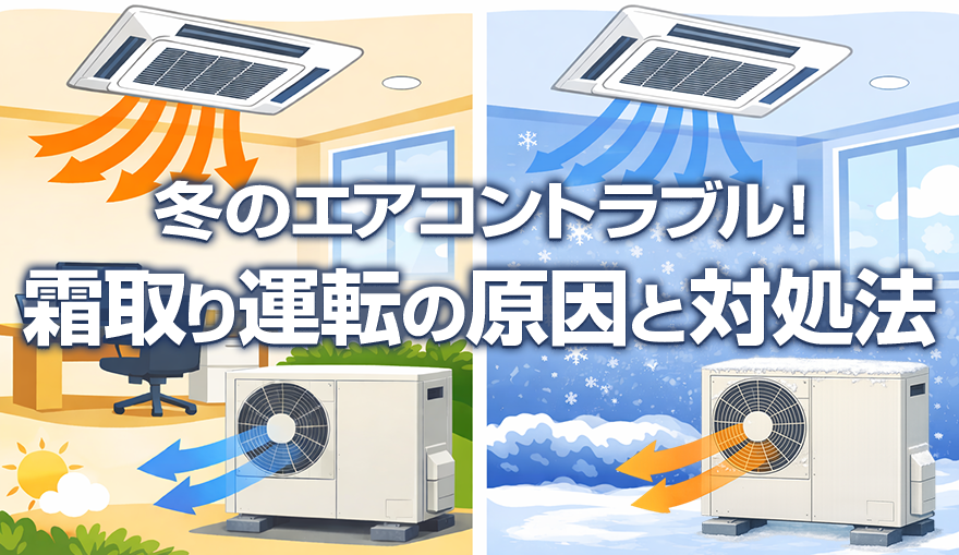 霜取り運転の原因と対処法