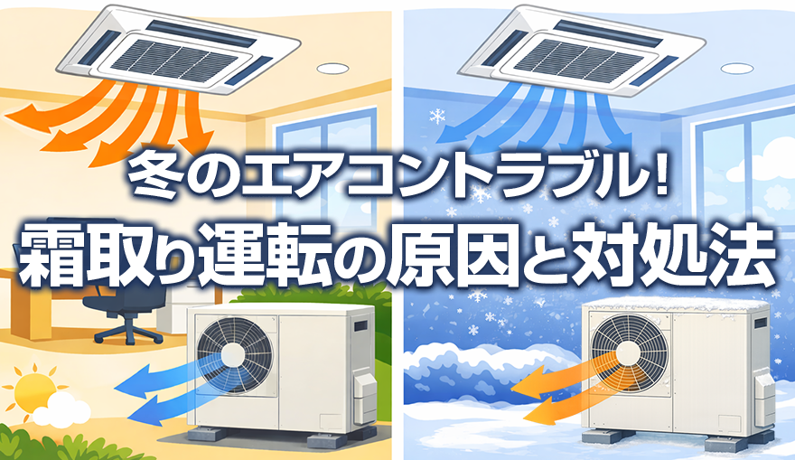 霜取り運転の原因と対処法