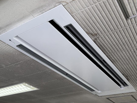 東京都江戸川区 S様の業務用エアコン新設工事の室内機イメージ