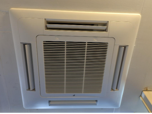 埼玉県所沢市 A様の業務用エアコン入替工事の室内機イメージ