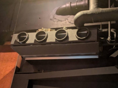 東京都港区 I様の業務用エアコン入替工事の室内機イメージ