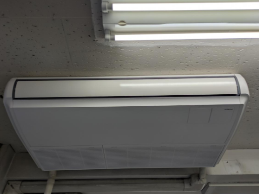 神奈川県横浜市中区 T様の業務用エアコン入替工事の室内機イメージ