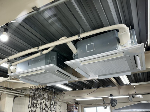 神奈川県川崎市川崎区 S様の業務用エアコン入替工事の室内機イメージ