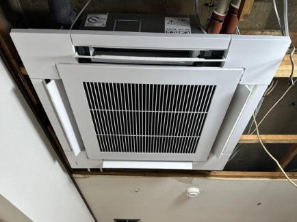 神奈川県川崎市川崎区 K様の業務用エアコン新設工事の室内機イメージ