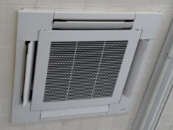 神奈川県南足柄市 K様の業務用エアコン入替工事の室内機イメージ