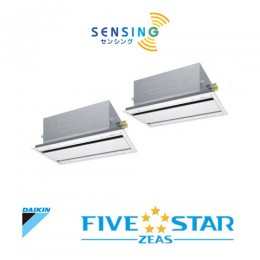 ダイキン　FIVE STAR ZEAS 天井カセット2方向 エコ・ダブルフロー(センシング) ツイン 6馬力