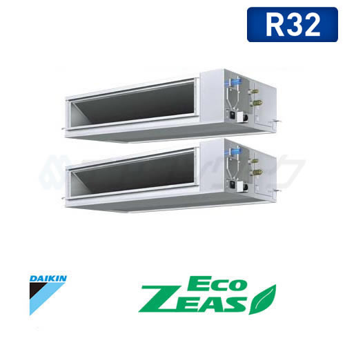 Eco ZEAS 天井埋込ダクト形(高静圧タイプ) ツイン 8馬力 R32 (分岐管別売)