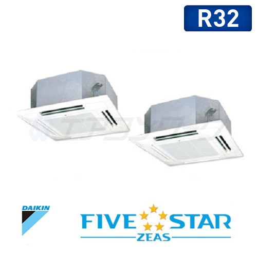 FIVE STAR ZEAS 天井カセット4方向 マルチフロー ショーカセ ツイン 5馬力 R32 (分岐管別売)