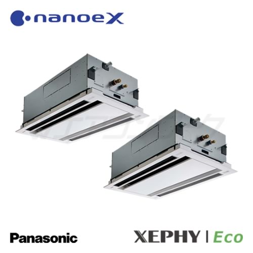 パナソニック　XEPHY Eco (標準) (ナノイーX) 2方向天井カセット形 ツイン 6馬力 R32